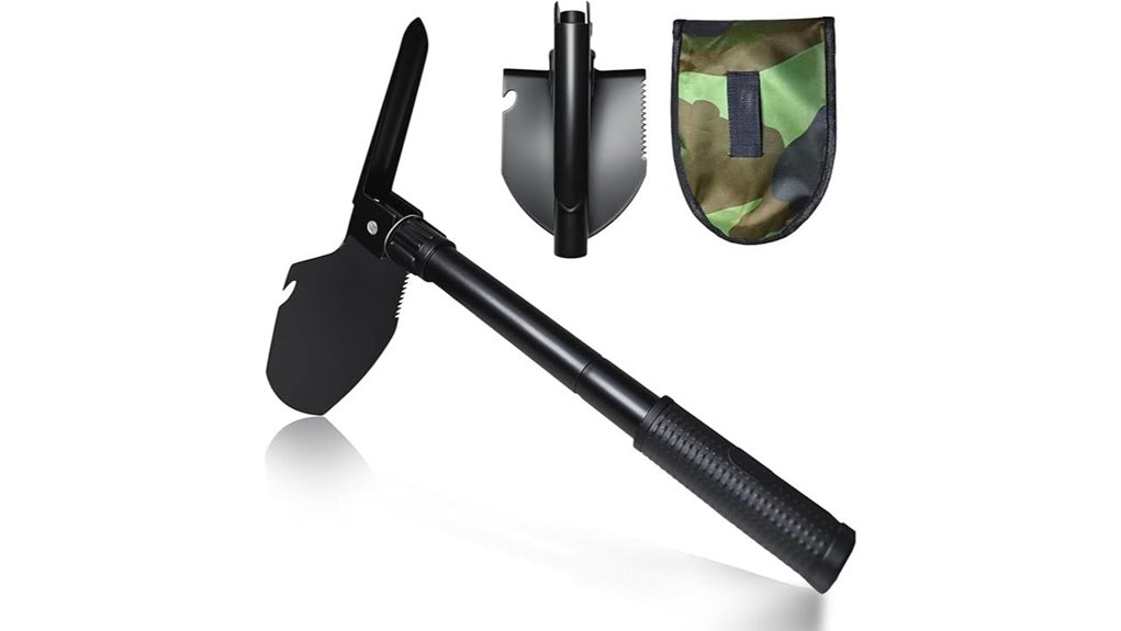 survival tool with compass