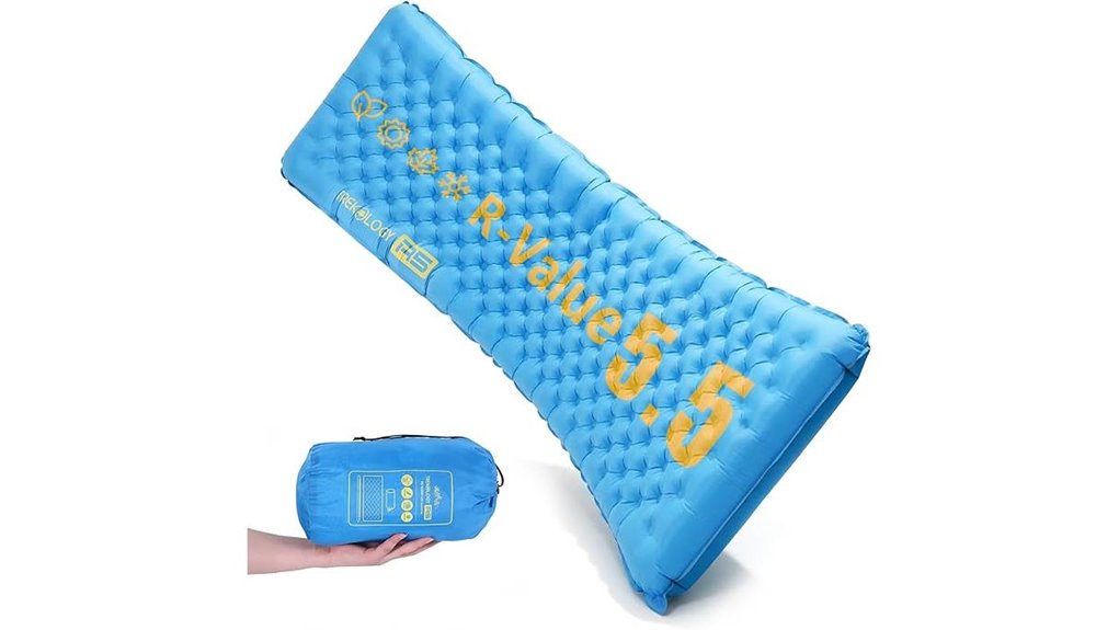 thermal sleeping pad comfort