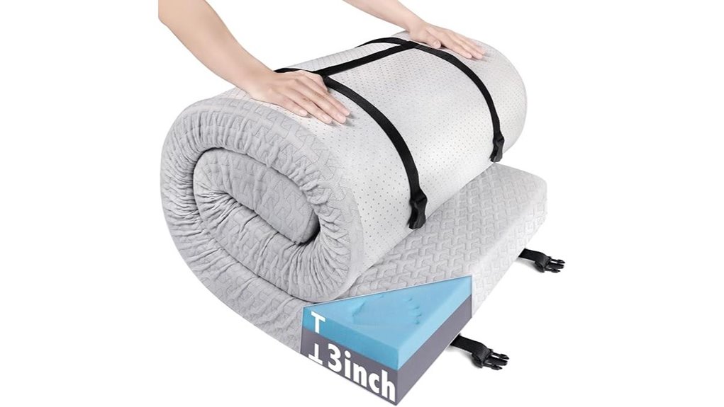 three inch camping mattress