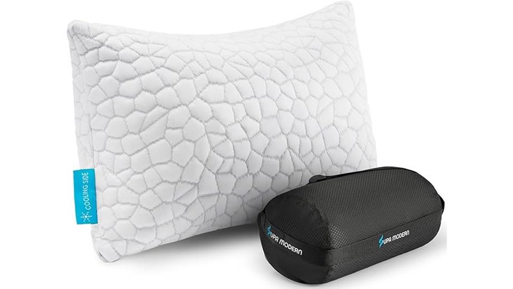 travel friendly cooling pillow