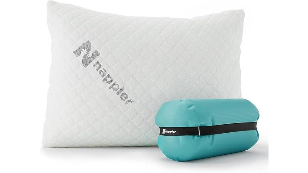 travel friendly foam pillow