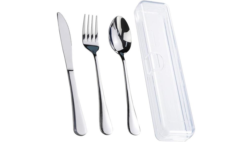 travel utensil set case