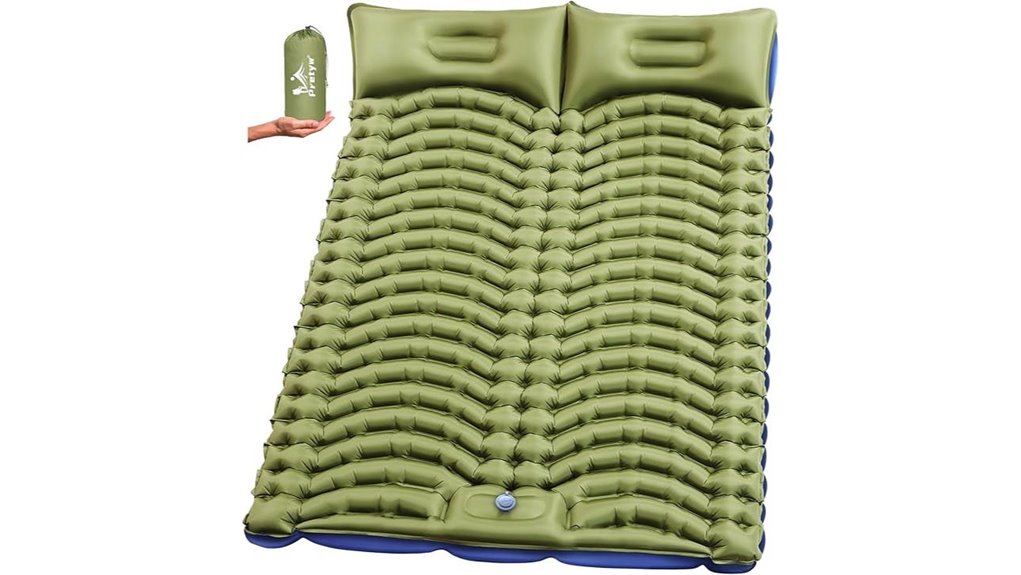 ultralight double camping mattress