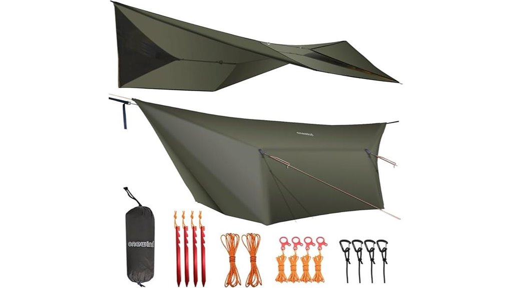 ultralight hammock tarp design