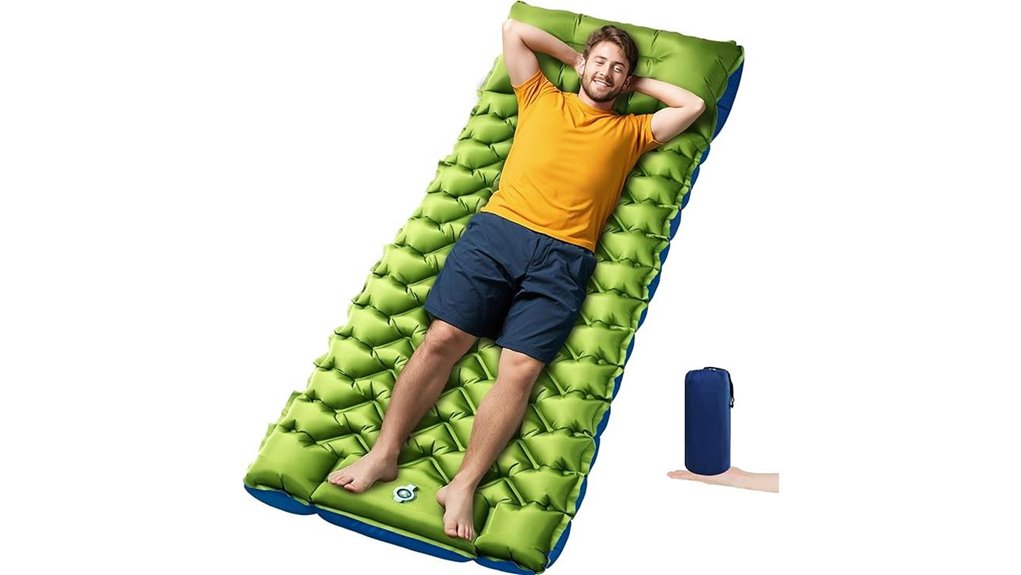 ultralight inflatable camping mat