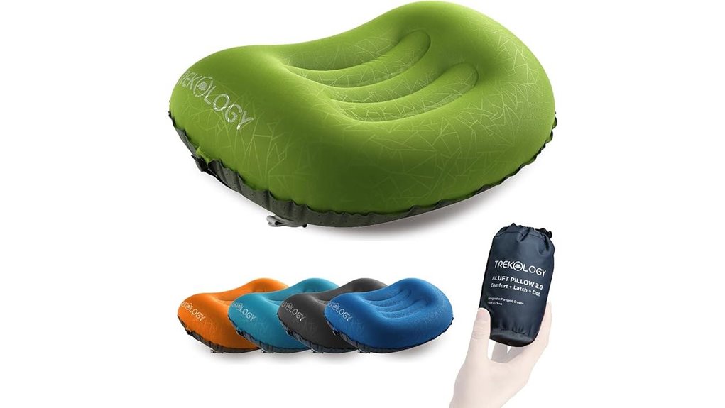 ultralight inflatable camping pillow