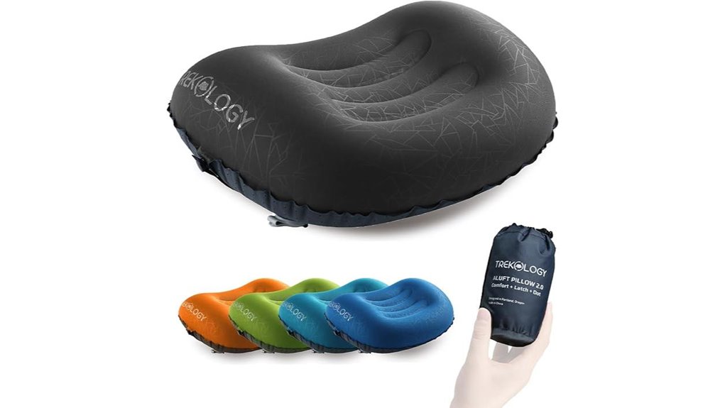 ultralight inflatable camping pillow