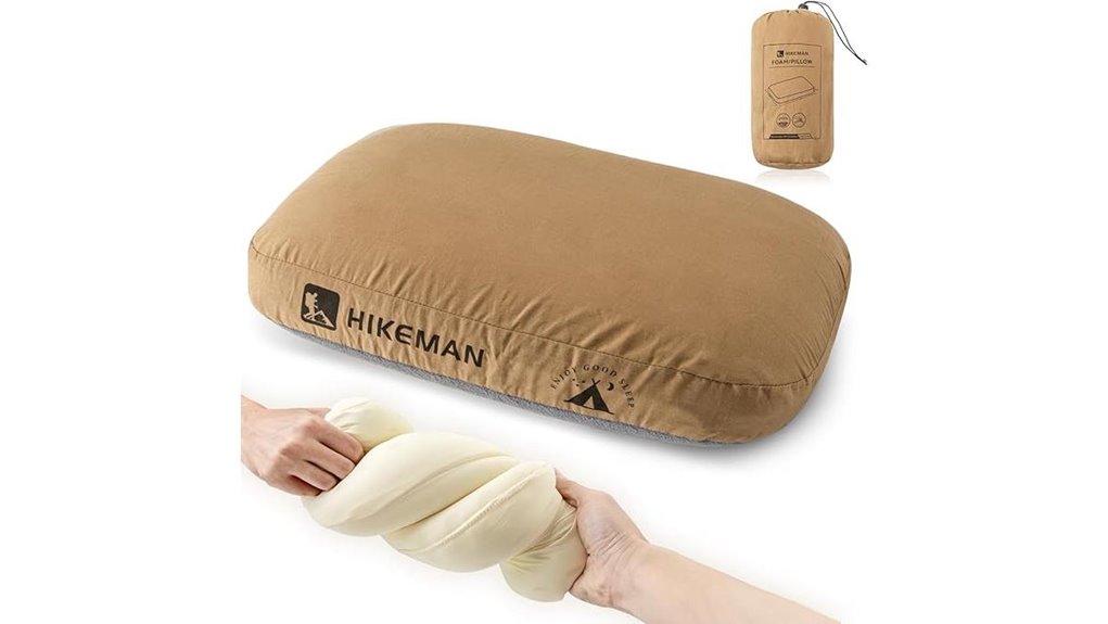 ultralight memory foam pillow