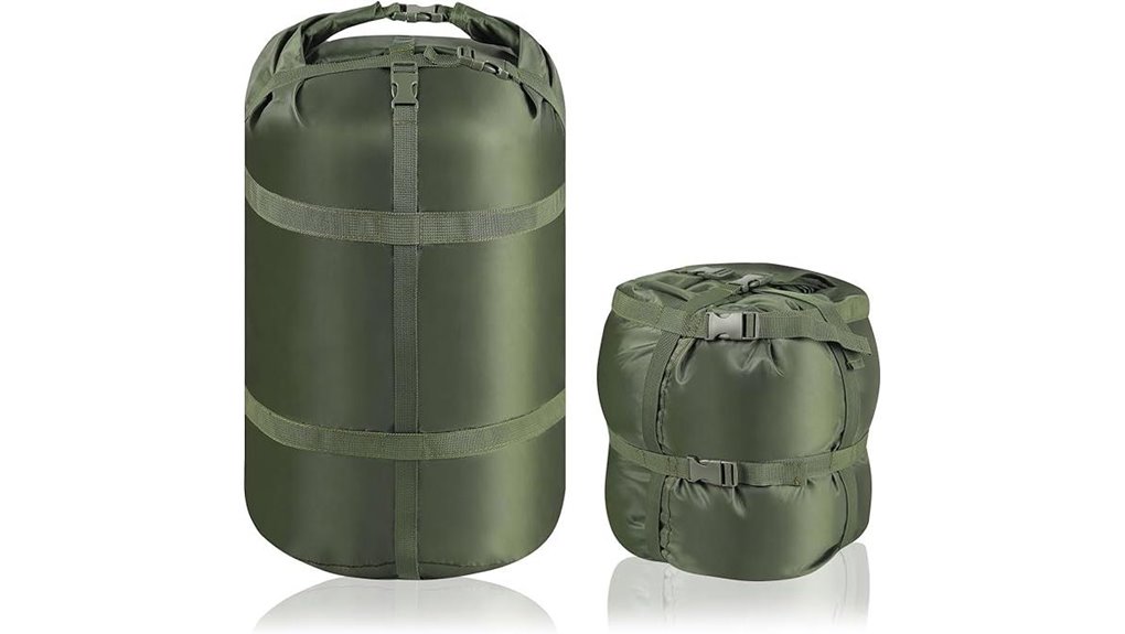 ultralight sleeping bag compression