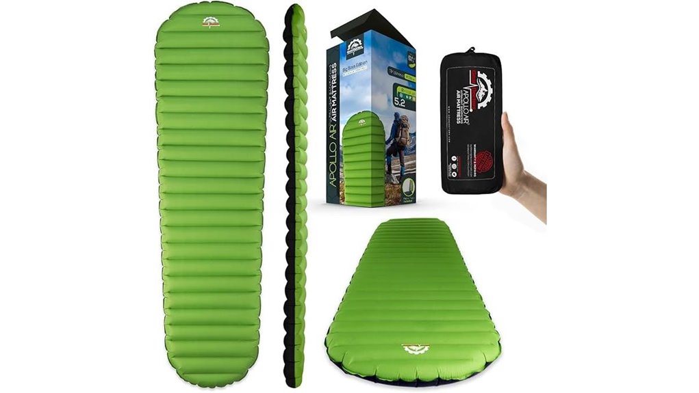 ultralight sleeping pad r value