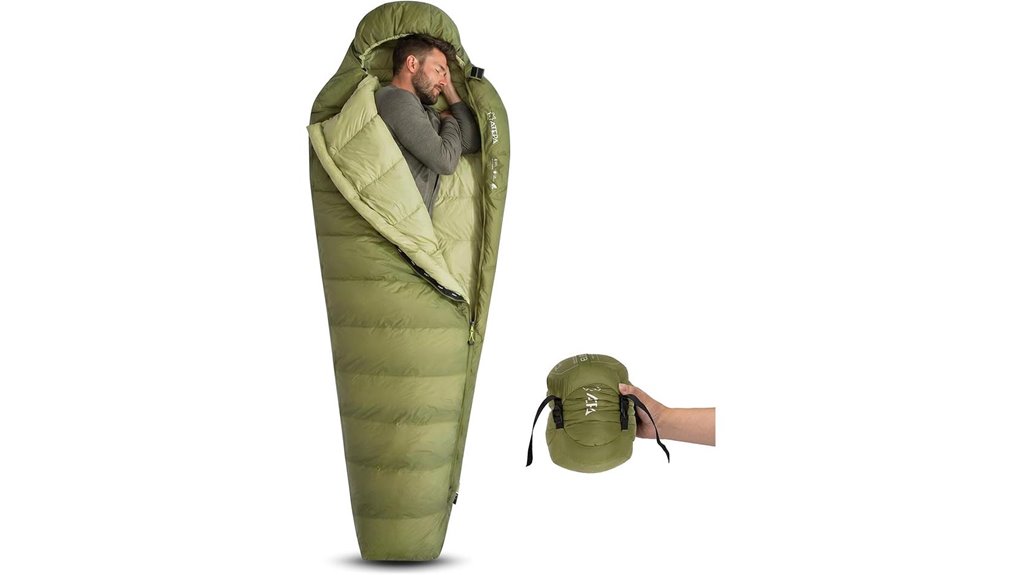 ultralight zero degree sleeping bag