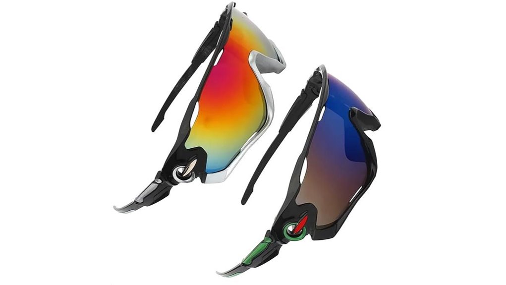 unisex sport sunglasses set