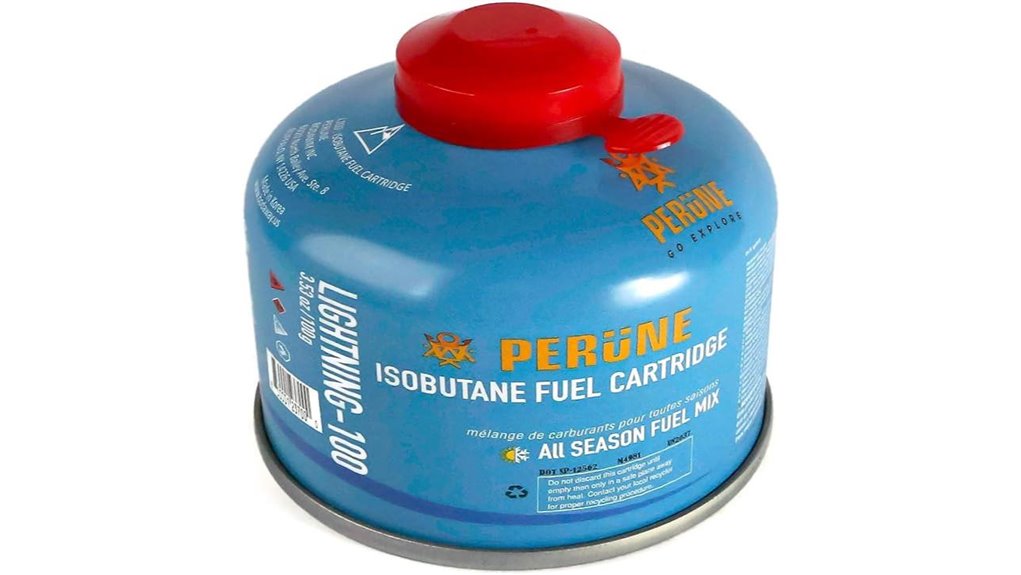 versatile camping fuel canister