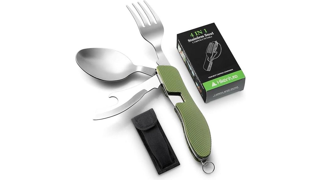 versatile camping utensil set
