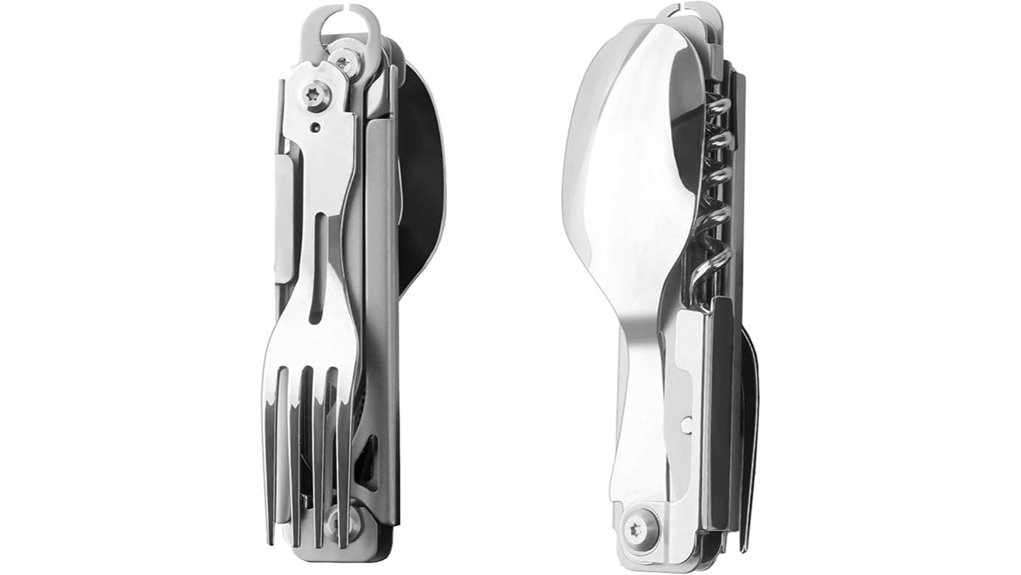 versatile camping utensil set