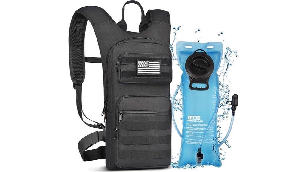 versatile hydration backpack designed