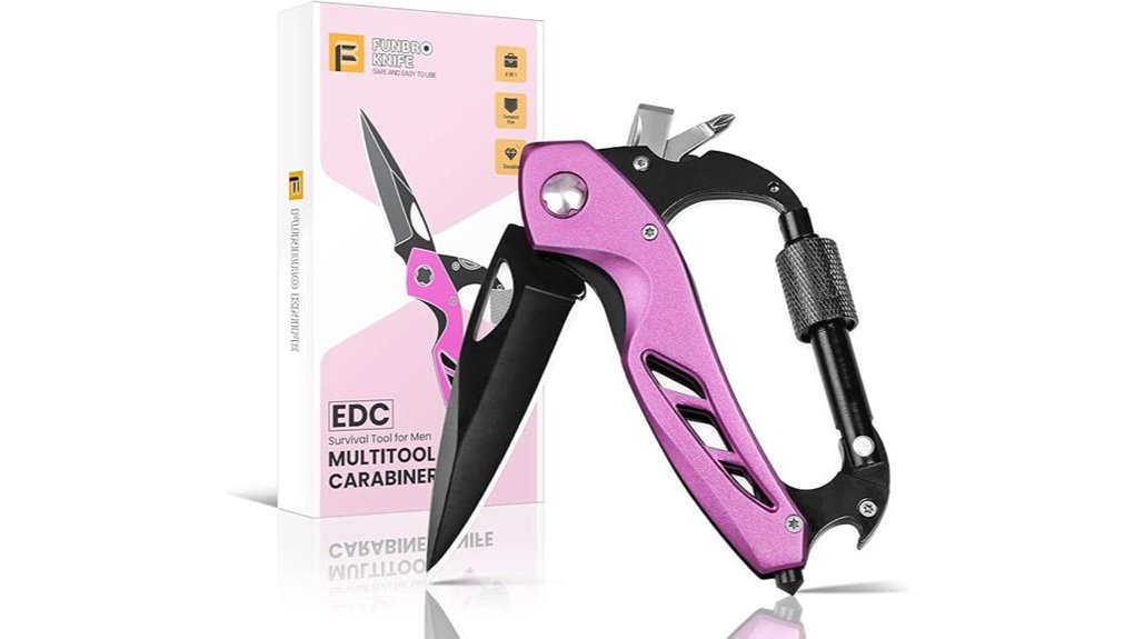 versatile multitool carabiner design