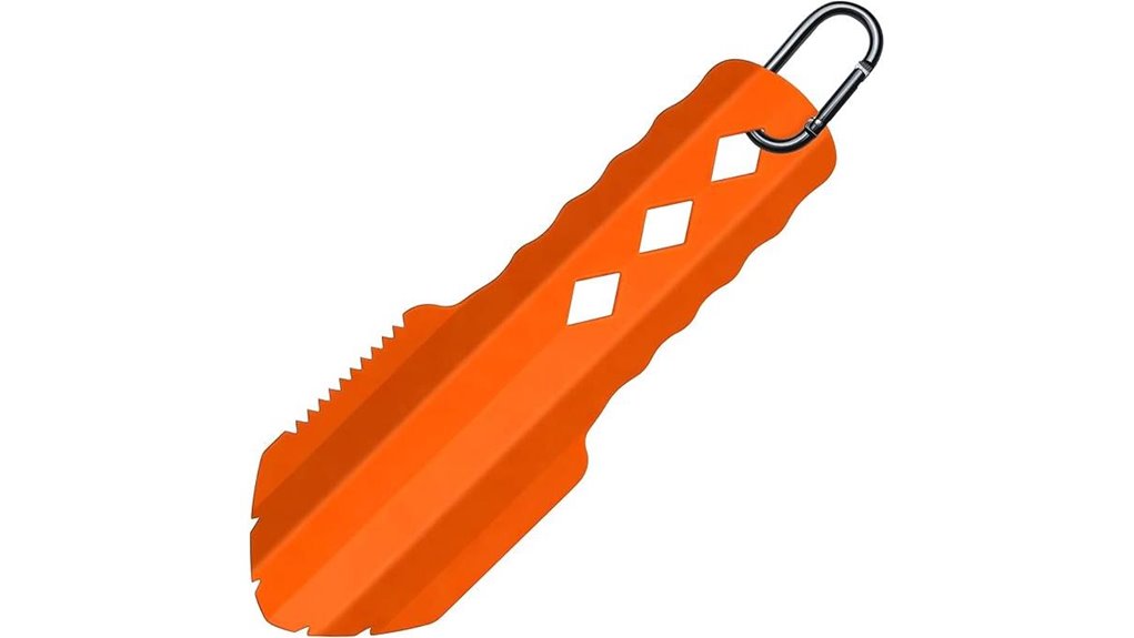 versatile orange backpacking tool