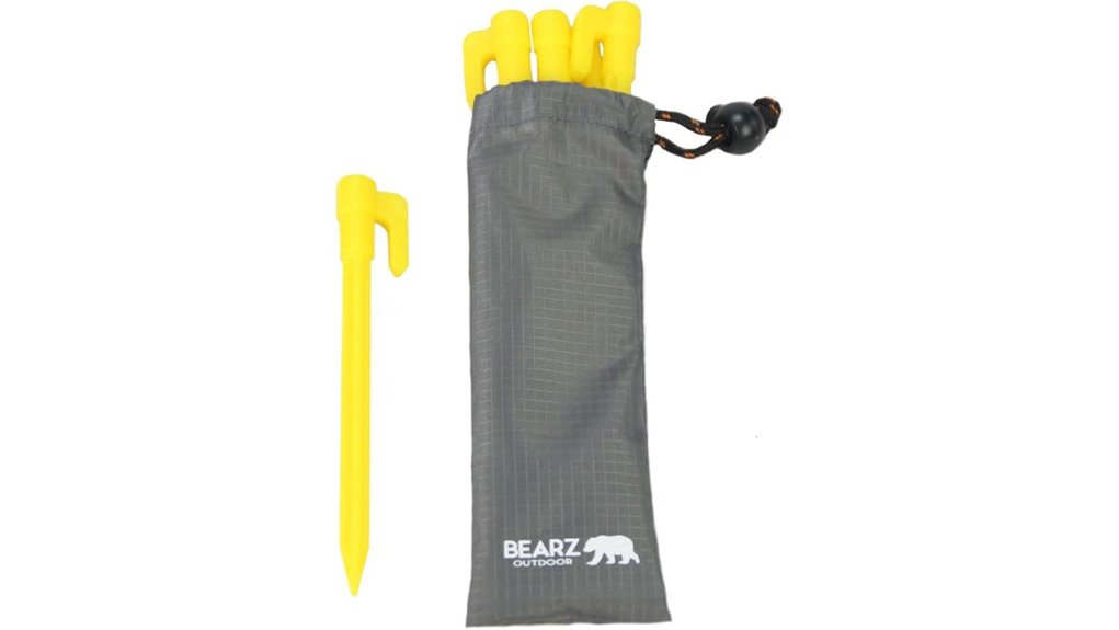 versatile outdoor stake set