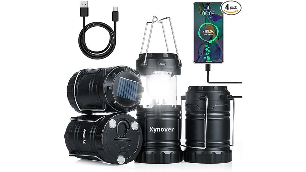 versatile solar camping lights