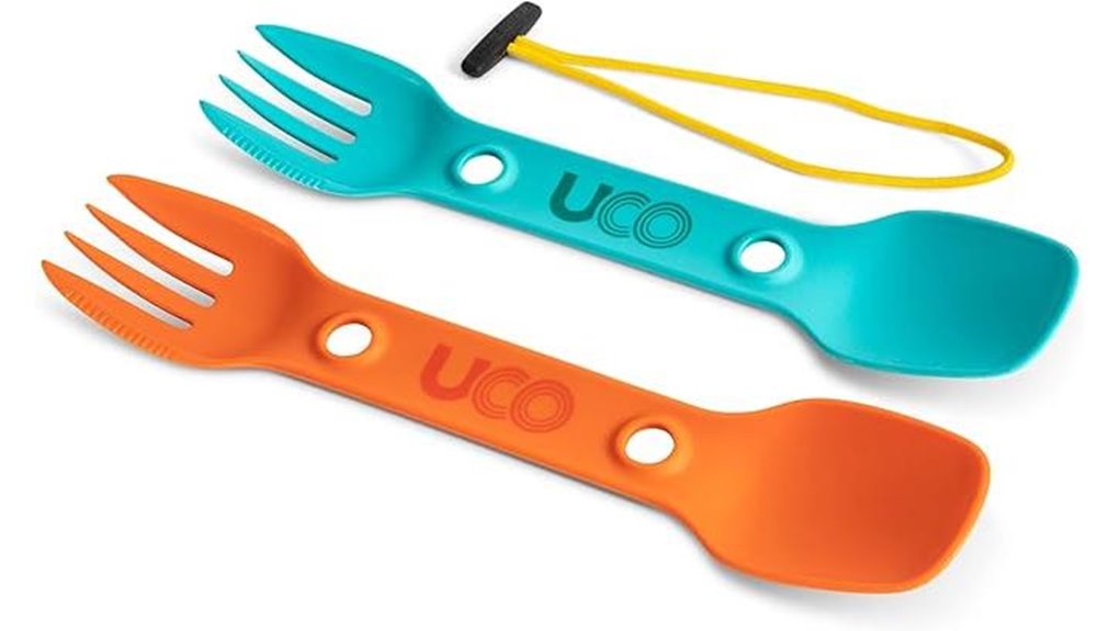 versatile spork utensil combo