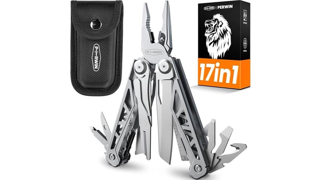 versatile stainless steel multitool