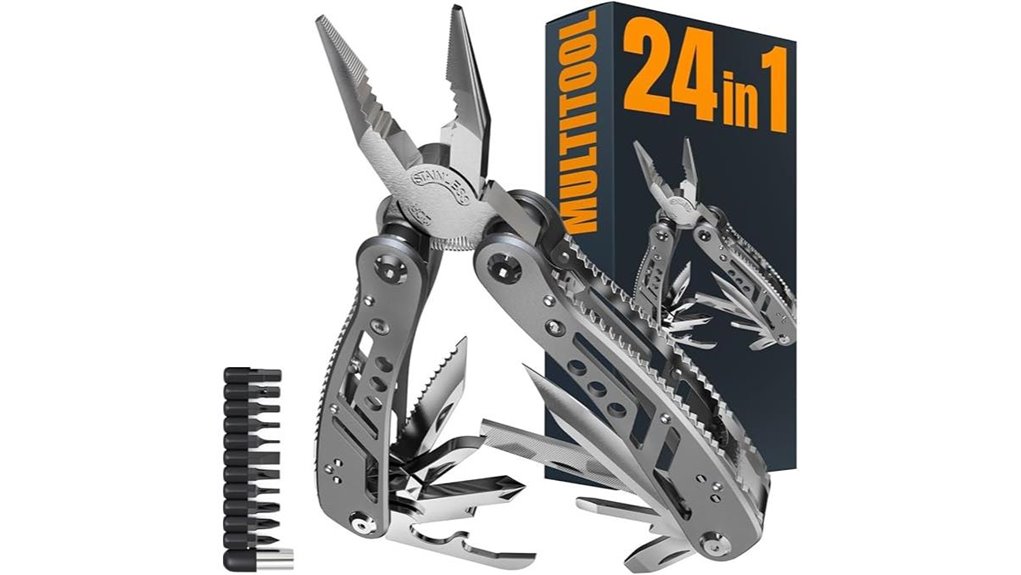 versatile stainless steel multitool