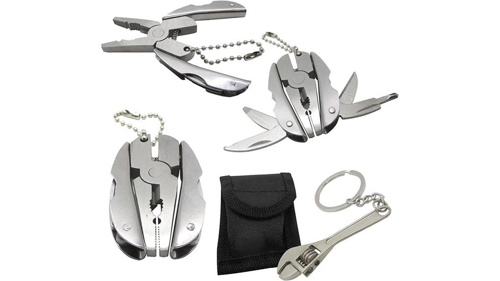 versatile stainless steel toolset
