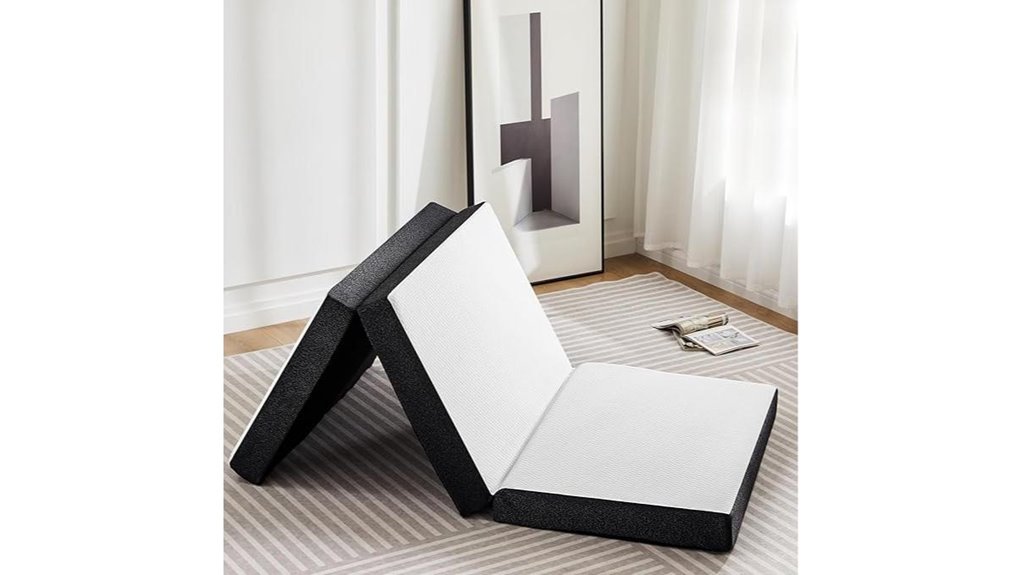 washable folding memory foam