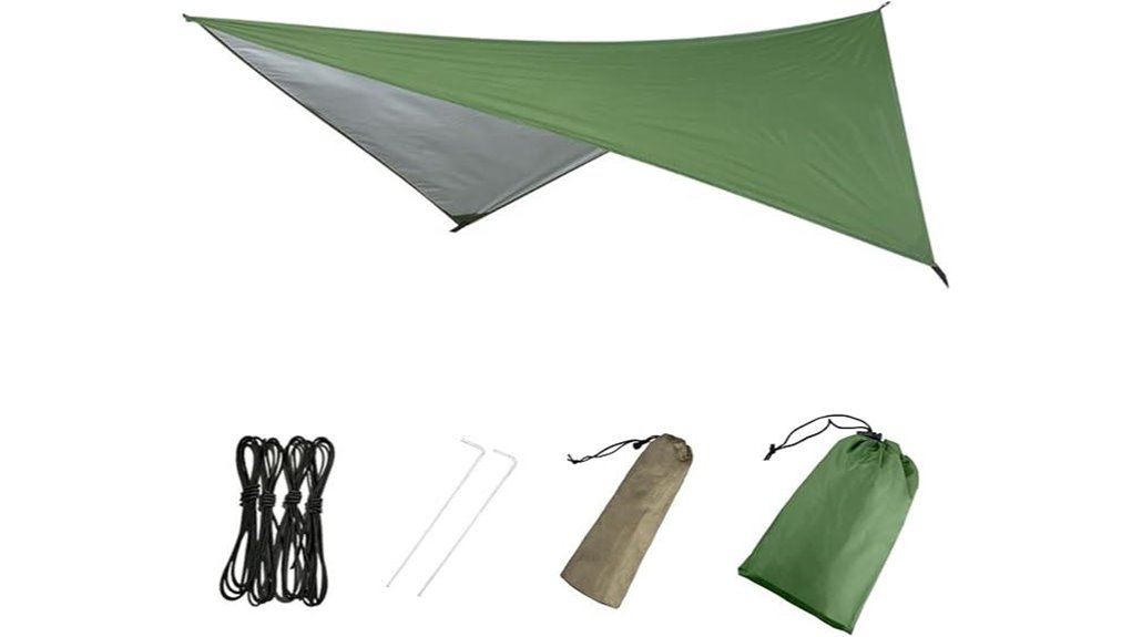 waterproof camping hammock tarp