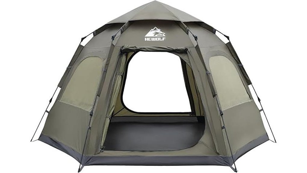 waterproof camping tent for four