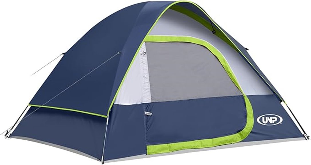 waterproof camping tent for two