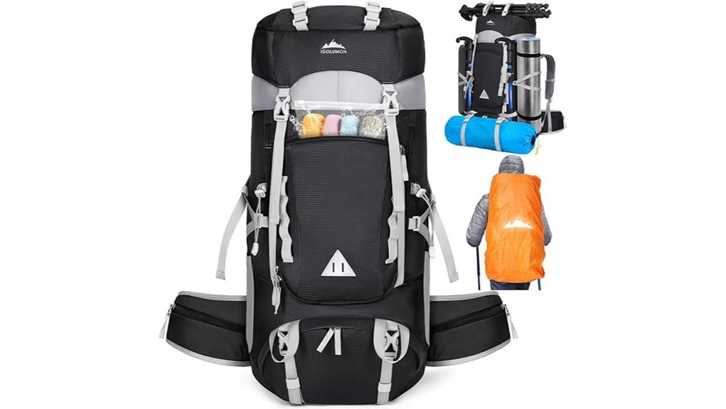 waterproof hiking backpack cover