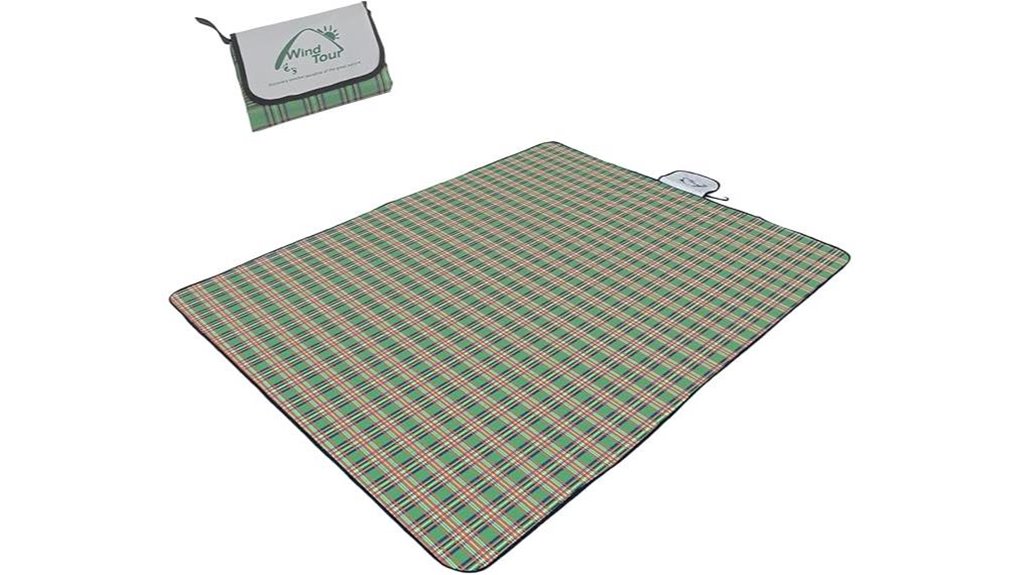waterproof picnic blanket strap