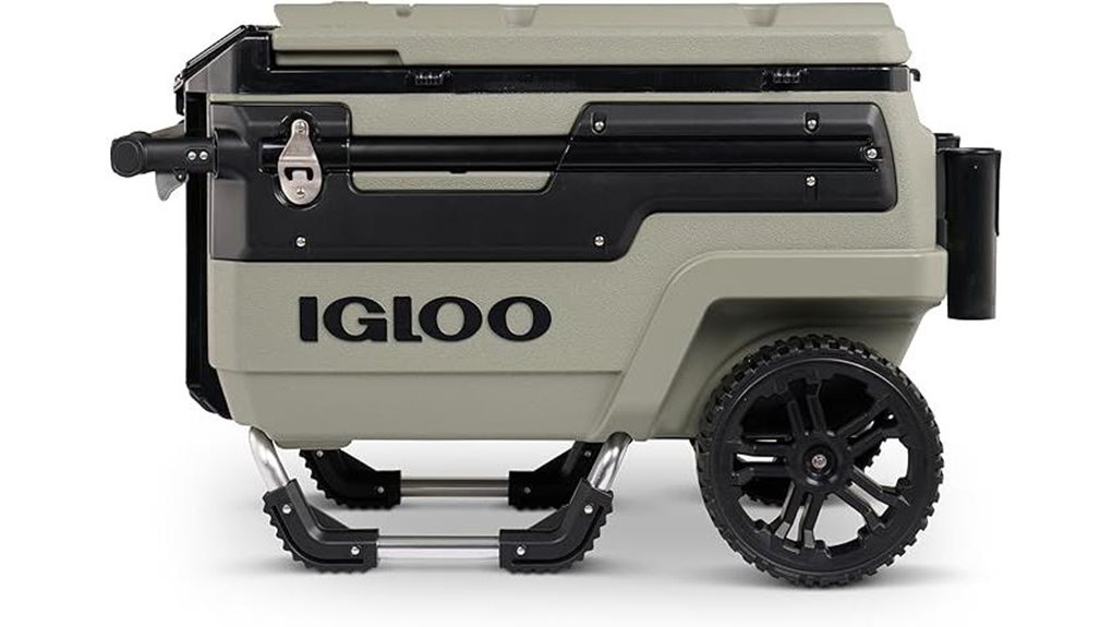 wheeled cooler for journeys